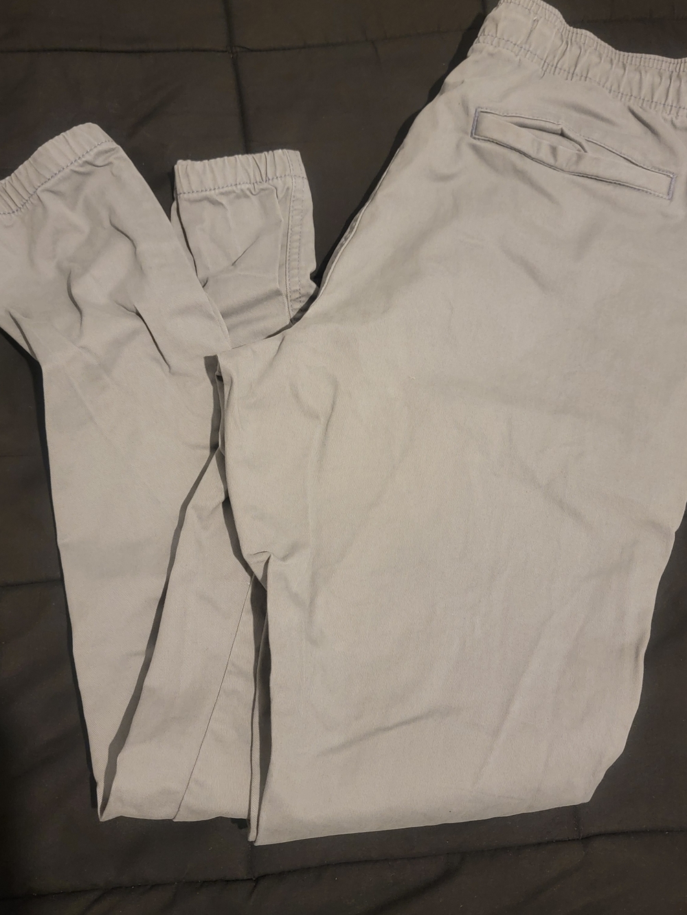 Men's Old Navy Light Gray Casual Drawstring Pants